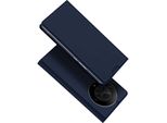 Dux Ducis, Custodia Per Honor Magic 6 Lite 5G, Con Funzione Di Portacarte E Supporto, Blu Scuro