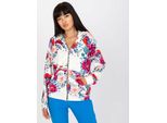 Felpa Con Zip Lauramurs Bianca E Rossa Da Donna Rue Paris L/Xl