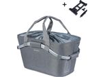 Basil Cestino Portabagagli "2Day Carry All Mik 2.0"", Grigio"