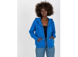 Felpa Con Cappuccio Basic Feel Good Donna Elizagau Blu Cielo Xs