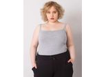 Top Donna Basic Feel Good Laroui Grigio Xl