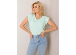 Basic Feel Good Maglietta A Maniche Corte Da Donna Bachir Menta S