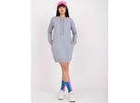 Felpa Basic Feel Good Donna Abito Firoozah Grigio S