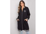 Rue Paris Felpa Lunga Donna Pryflour Nero L/Xl
