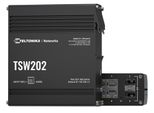 TELTONIKA Netzwerk-Switch TSW202, eh13, B:15,00cm H:3,50cm T:17,50cm, Netzwerk-Switches