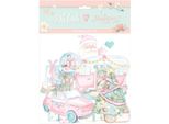 Stamperia - Stampi In Cartone Elementi Di Carta Fustellati Scrapbooking - Rosa Di Natale
