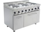 Piano Cottura Elettrico Con Forno Elettrico Modello E7/Cuet6Le, Dimensioni: L 1200 X P 700 X H 850