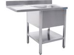 Lavello Centrale Saro, 1 Vasca, Lato Destro - L 1200 X P 700 Mm