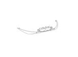 Catadiottro Per Bauletto Moto Shad SH58X Bianco