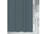 Msv Tenda Doccia Antimuffa - Antibatterica, Lavabile, Impermeabile - Peva, Romana 180X180Cm Antracite