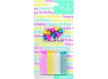 Candele Di Compleanno Bolsius Con Supporto 12 Pezzi