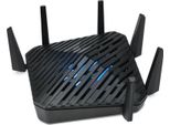 Acer Acer Predator Connect W6 Wi Fi 6E Router Wireless Gigabit Ethernet Tri-Band (2,4 Ghz / 5 Ghz / 6 Ghz) Nero