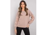 Rue Paris Camicetta Donna Isla Beige Scuro L/Xl