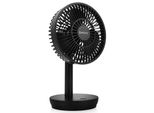 Ventilatore Da Tavolo Con Batteria Ricaricabile 4000Mah Cooldesk Maltec 16,5 Cm Usb 4 Velocità Nero