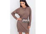 Abito Midi Basic Feel Good Donna Tensie Marrone S/M