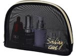 Carla Donna Borsa Cosmetica Giardini Nero Taglia Unica