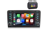 Carplay 7 "Android13 2+64G Autoradio FüR Audi A3 S3 RS3 2003-2013 Gps Dab Navi Wifi Swc Bt 2Din Fm Anddroid Auto"