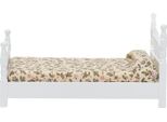 Letto In Legno Per Casa Delle Bambole, Letto Per Casa Delle Bambole In Scala 1:12, Letto Per Casa Delle Bambole In Miniatura, Mobili Per La Camera Da Letto Della Casa Delle Bambole, Letto Giocattolo, Accessori Per Casa Delle Bambole