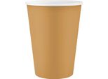 Bicchiere Di Carta Golden Compleanno 250Ml 6 Pz.