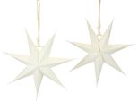 Stelle Di Natale Decorazione Finestra Stella Di Carta Pieghevole 20 Cm Set Di 4