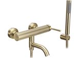 Rubinetto Per Vasca Rea Js-B34803Bg Argon Spazzola Oro