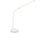Briloner Mura Lampada Da Tavolo Led, Touch, Dimmerabile, Colore Della Luce Bianco Caldo, Funzione Di Memoria, Bianco, 13 X 72,5 Cm