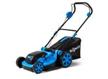 Hexwelt®️ | HW-KA-40 | Tosaerba A Batteria | 40V 8Ah | 40 Cm Di Larghezza Di Taglio | 50L Di Cesto Per L'erba | 2X Batterie