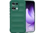 Oppo Reno 13 Cover - Silicone - Imoshion Custodia Morbida/Copertina Posteriore - Verde Scuro