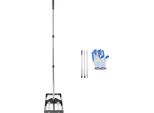 Succebuy Rastrello Per Prato Con Manico Rastrello Livellatore Per La Cura Del Prato 254X762 Mm