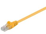 Goobay 68386 Cavo Patch Cat 5E, U/Utp, Giallo, 7,5 M - Miscela Di Rame Cca