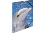 Cartella Angolare Herma "Dolphins"", In Pp, Din A3"