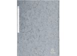 Exacompta 17110H Cartella Angolare Din A4 In Cartone Grigio
