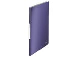 Cartella Leitz Style, A4, Pp, Con 20 Tasche, Blu Titanio