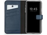 Cover Per Iphone 11 - Vera Pelle - Selencia Flip Flap - Blu