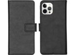 Imoshion Custodia Per Cellulare Per Apple Iphone 12 Pro Max - Custodia A Libro Flip - Nero