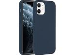Custodia Per Iphone 12 Mini - Silicone - Custodia/Copertura Morbida Accezz - Blu Scuro