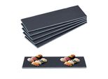 Set Di 6 Piatti In Ardesia Relaxdays 30 X 10 Cm