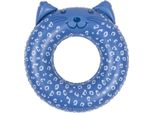 Anello Da Nuoto The Essentials Animale Leopardato Blu, 55 Cm
