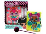 Diario L.O.L. Con Lucchetto E Penna Segreti Glitterati Per Bambini
