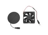 Ventilatore Di Scarico A Energia Solare Da 10W, Pannello Solare In Silicio Monocristallino, Kit Di Ventilatori Per Casa Di Animali, Pollaio, Camper, Serra