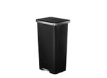 Eko - Pattumiera A Pedale Hana 2 Da 90 Litri - Plastica - Nero