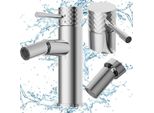 Granitan | Miscelatore Per Bidet Glami - Cromo - Design Elegante - Manipolazione Ergonomica - Bocca Girevole