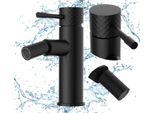 Miscelatore Per Bidet Granitan | Glami - Nero - Design Elegante - Manipolazione Ergonomica - Bocca Girevole
