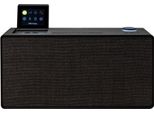 PURE Digitalradio (DAB+) Evoke Home, schwarz (coffee schwarz), Radios, zusätzliches CD Laufwerk