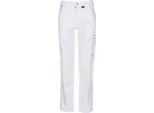 Planam® 10006855189685 Planam® Herren Arbeitshose "Canvas 320"" Weiß GrößE 50"