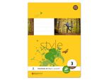 Staufen® Style 040432003 Taccuino LIN3 - A4 32 Fogli 80G/Mq 9Mm Foderati