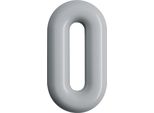 Numero Civico Cifra 0 Speciale Poliammide 99 Bianco Puro 165Mm D.33Mm Hewi