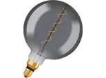 Osram Led Lampadina A Spirale Vintage 1906 G200 Globe 5W = 12W E27 Vetro Fumé 110Lm Bianco Extra Caldo 1800K