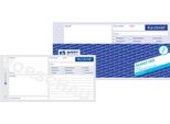 10X Avery Zweckform 1020 Libro Dei Moduli "Lettera Corta"" 1/3 A4 100 Fogli"