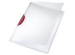 6X Leitz 4175-00-25 Raccoglitore A Clip Colorclip Din A4 Pp Clip Rosso